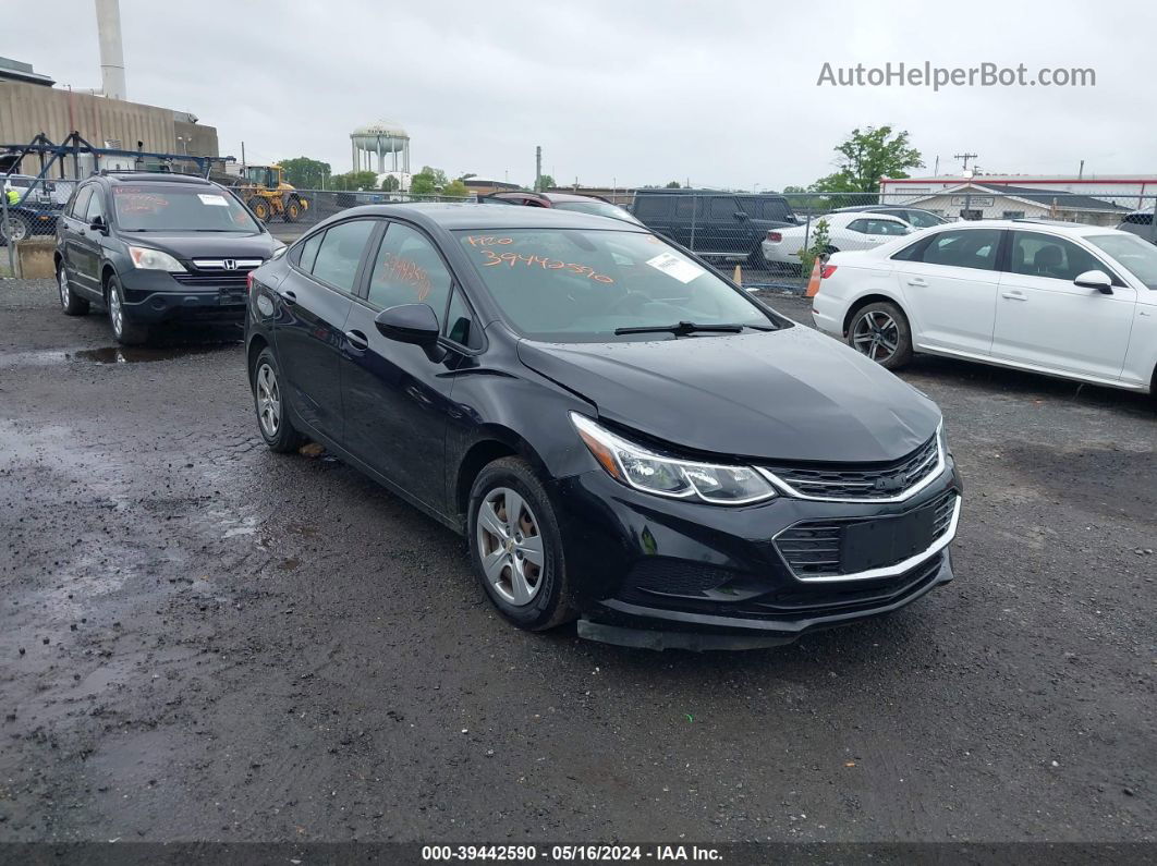 2018 Chevrolet Cruze Ls Auto Black vin: 1G1BC5SM0J7209379