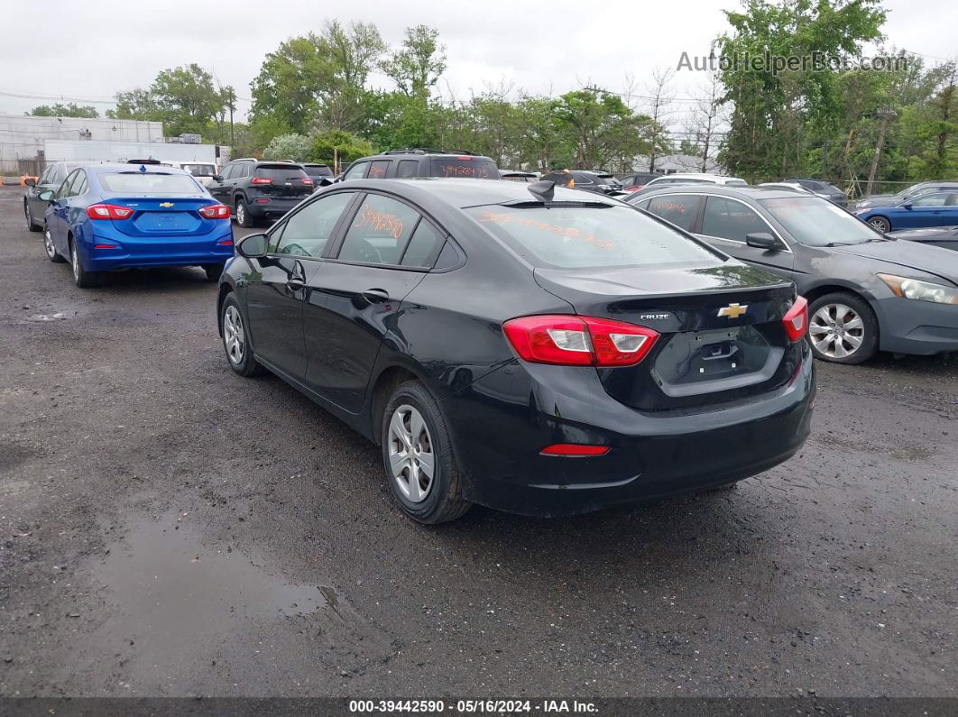 2018 Chevrolet Cruze Ls Auto Black vin: 1G1BC5SM0J7209379