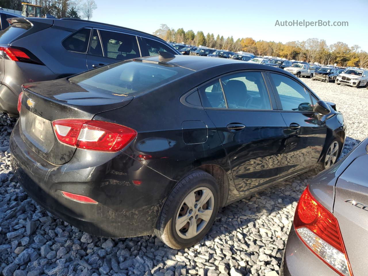 2018 Chevrolet Cruze Ls Black vin: 1G1BC5SM0J7213660