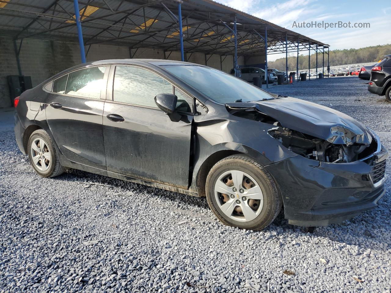 2018 Chevrolet Cruze Ls Black vin: 1G1BC5SM0J7213660