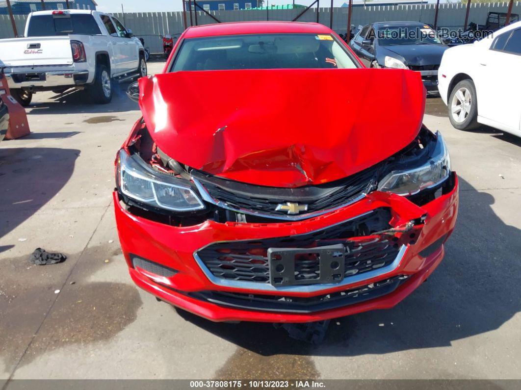 2018 Chevrolet Cruze Ls Auto Red vin: 1G1BC5SM0J7224089