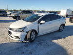 2018 Chevrolet Cruze Ls White vin: 1G1BC5SM0J7230118