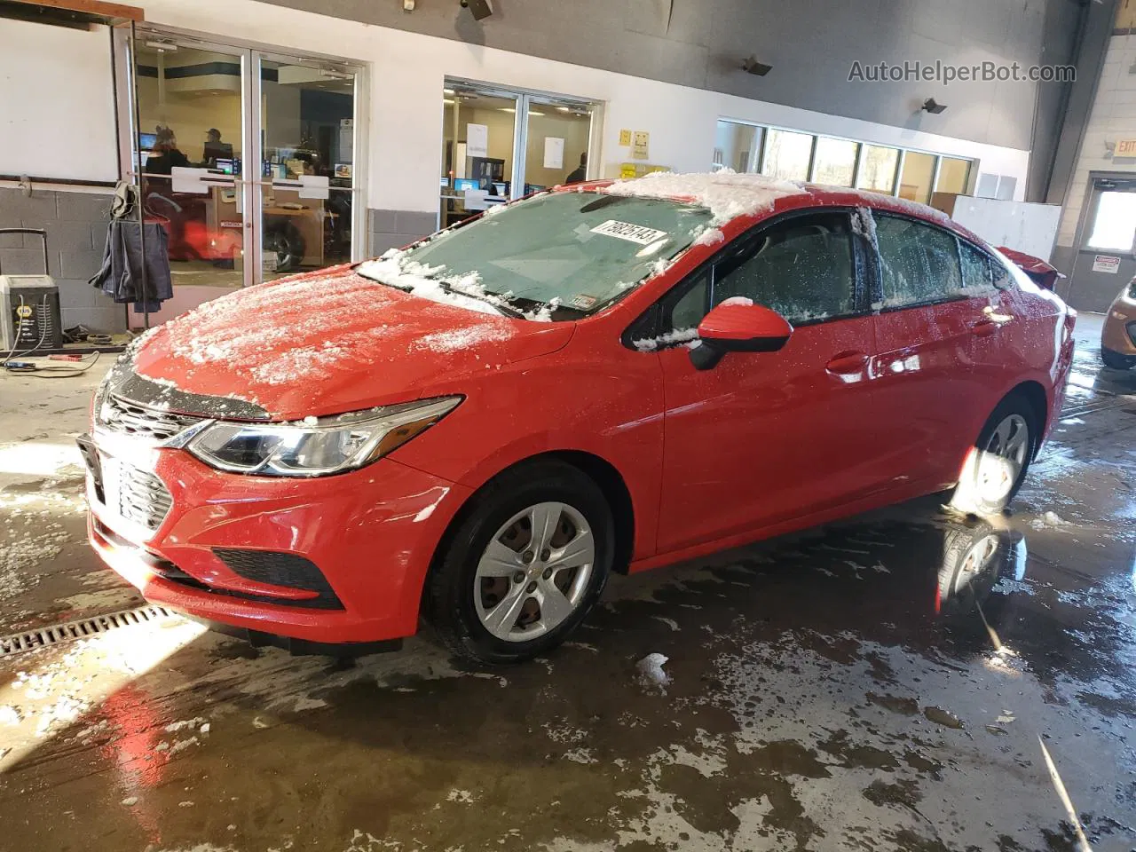 2016 Chevrolet Cruze Ls Красный vin: 1G1BC5SM1G7322086