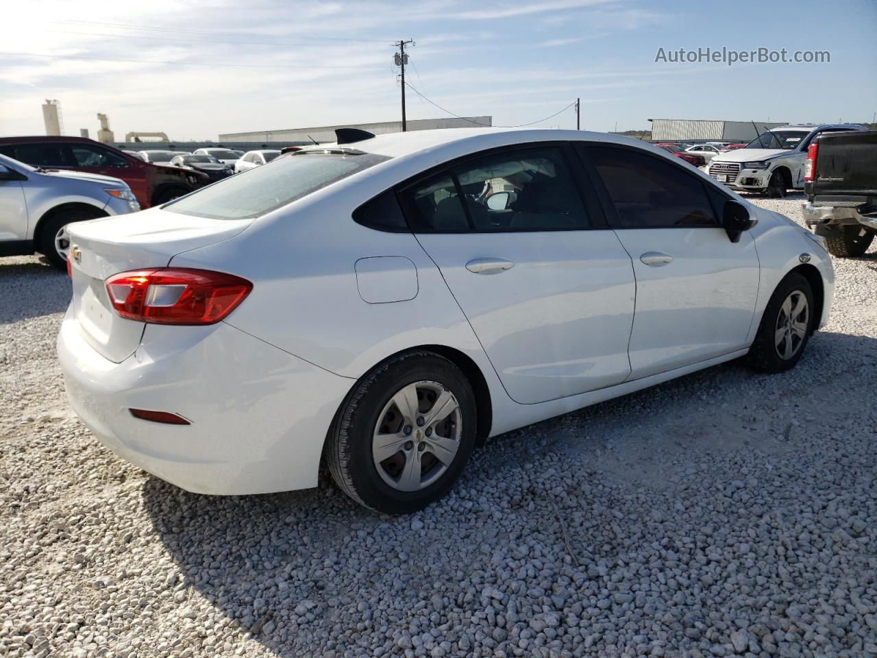 2016 Chevrolet Cruze Ls White vin: 1G1BC5SM1G7325392