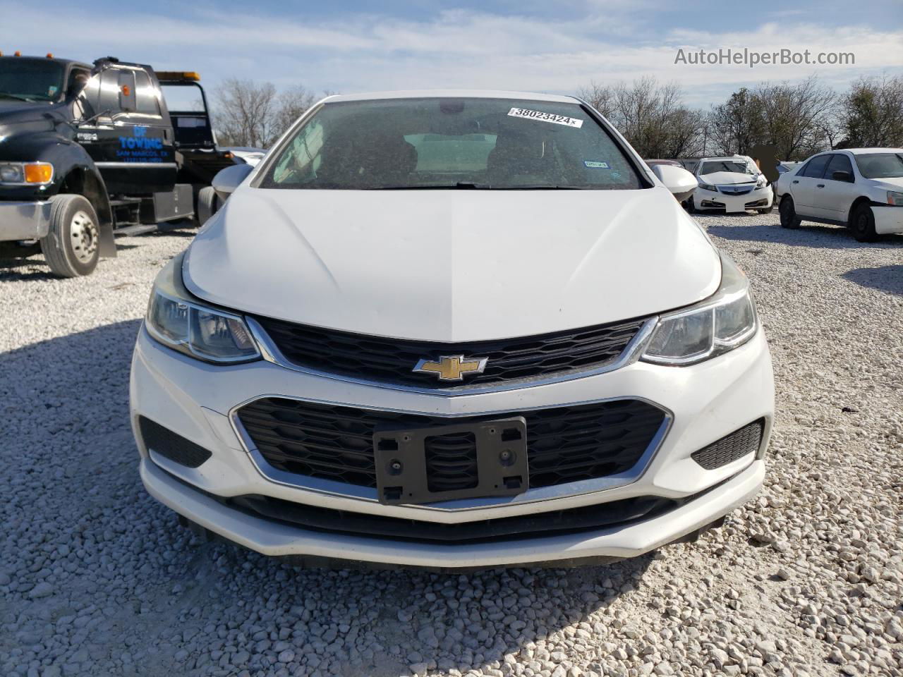 2016 Chevrolet Cruze Ls White vin: 1G1BC5SM1G7325392