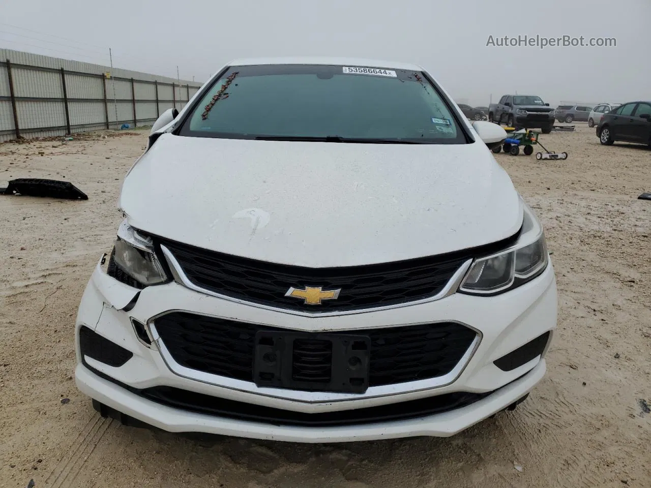 2017 Chevrolet Cruze Ls White vin: 1G1BC5SM1H7131561