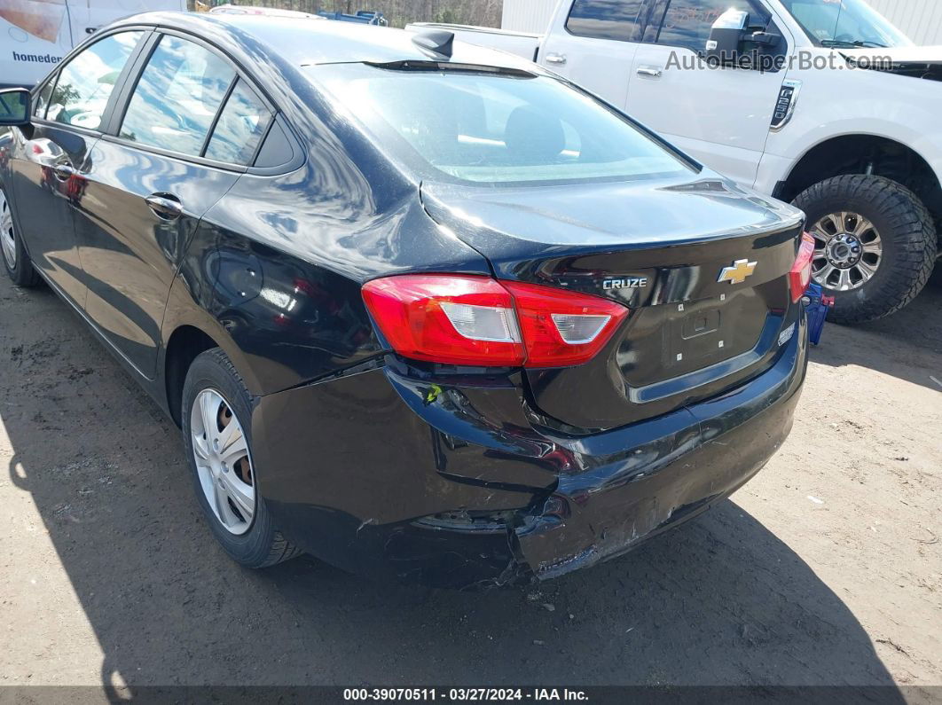 2017 Chevrolet Cruze Ls Auto Black vin: 1G1BC5SM1H7148361