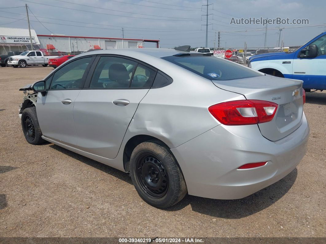 2017 Chevrolet Cruze Ls Auto Silver vin: 1G1BC5SM1H7150207