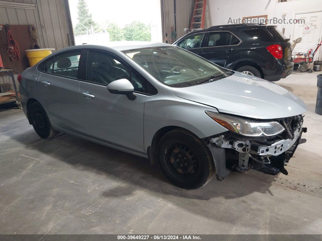 2017 Chevrolet Cruze Ls Auto Silver vin: 1G1BC5SM1H7201382