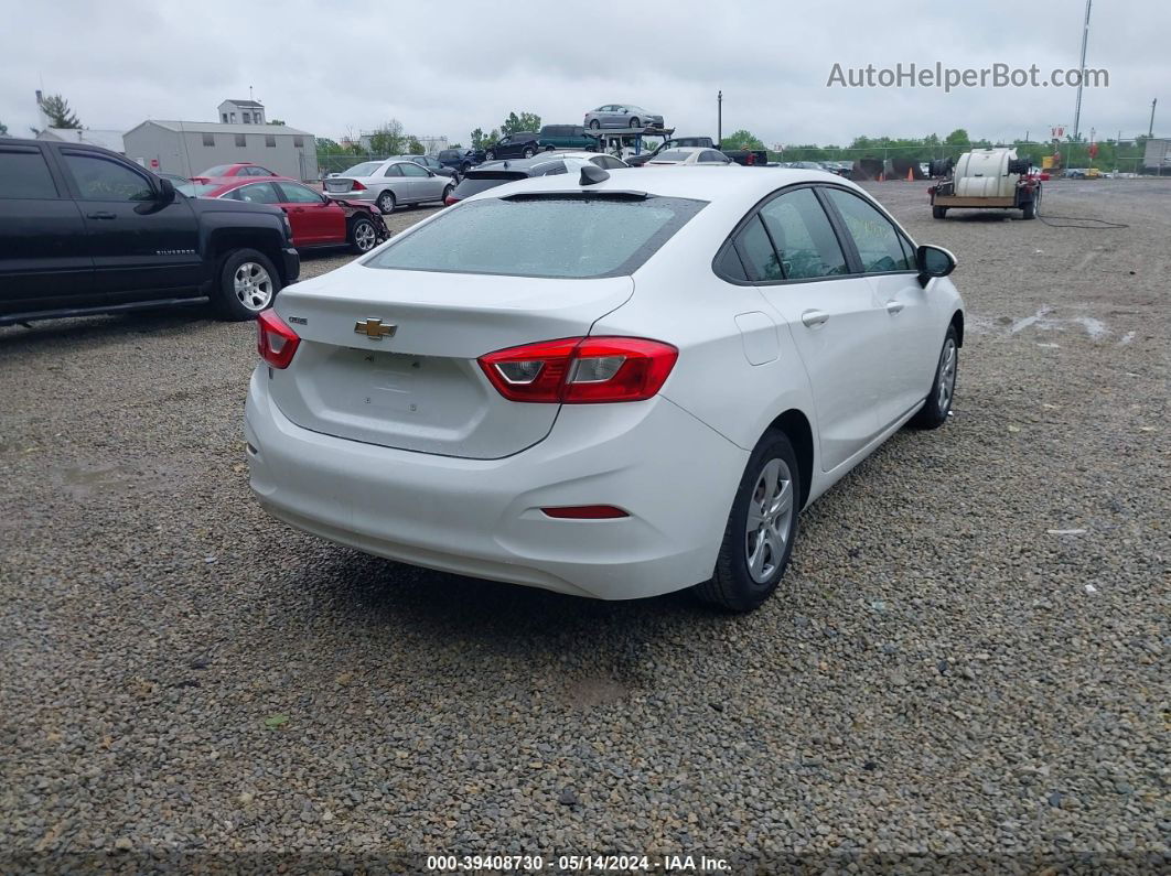 2017 Chevrolet Cruze Ls Auto White vin: 1G1BC5SM1H7203200