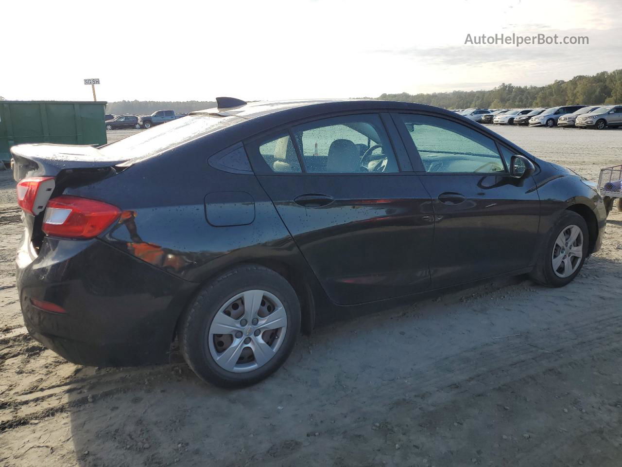 2017 Chevrolet Cruze Ls Black vin: 1G1BC5SM1H7257709