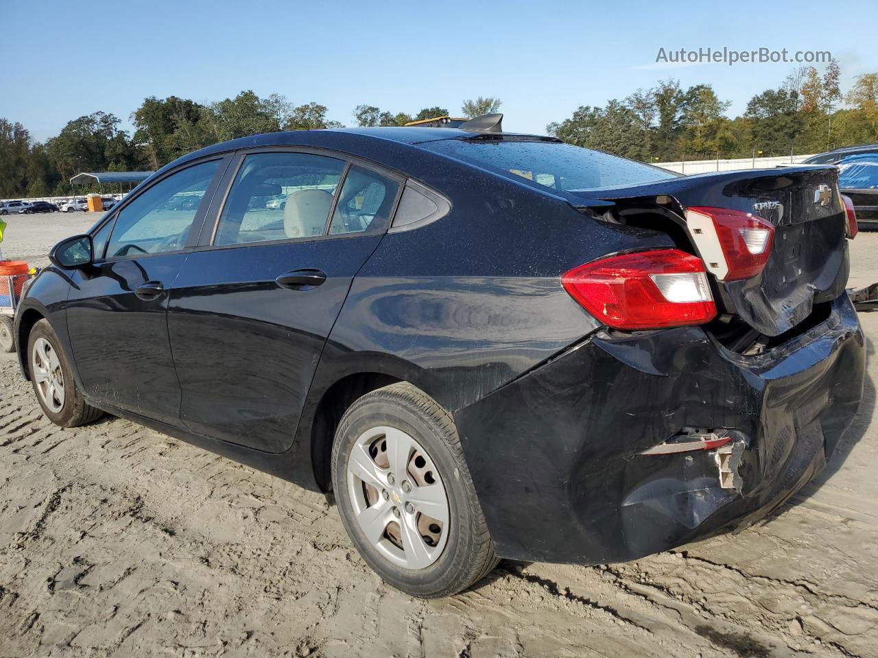 2017 Chevrolet Cruze Ls Black vin: 1G1BC5SM1H7257709