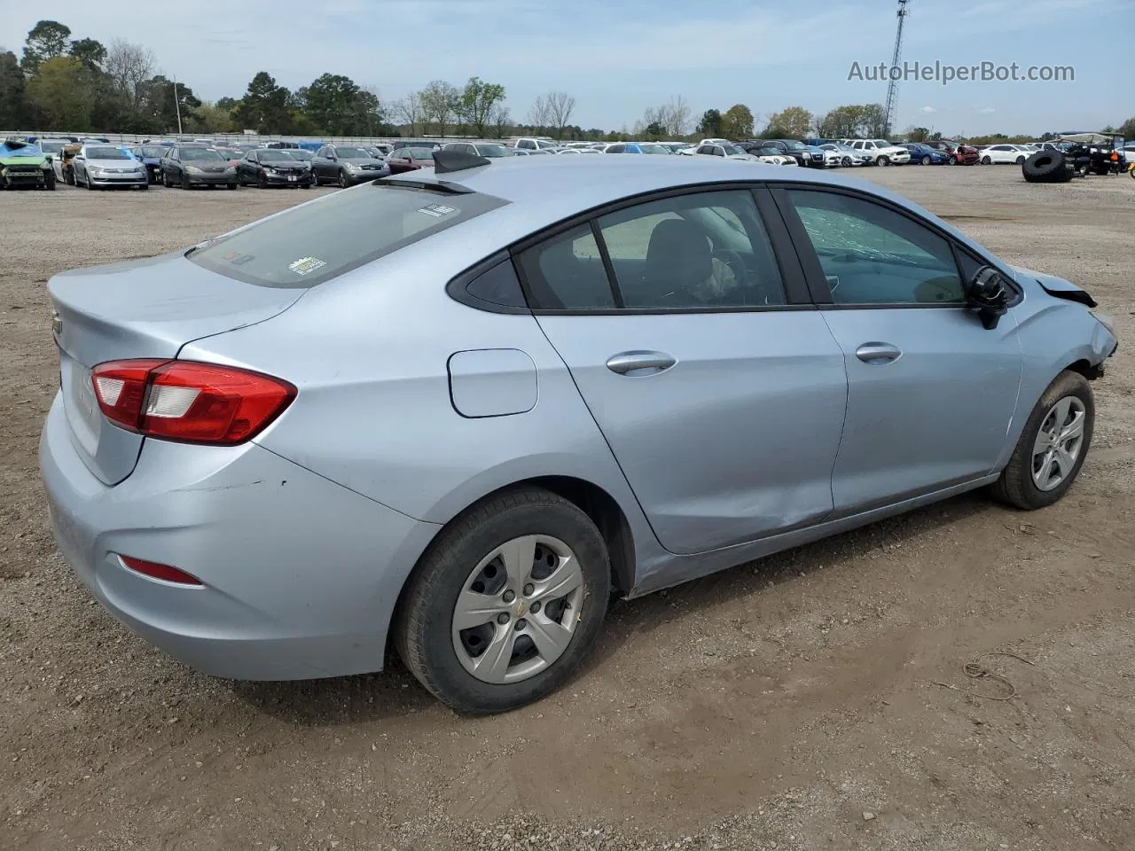 2018 Chevrolet Cruze Ls Синий vin: 1G1BC5SM1J7133221