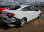 2018 Chevrolet Cruze Ls White vin: 1G1BC5SM1J7142369