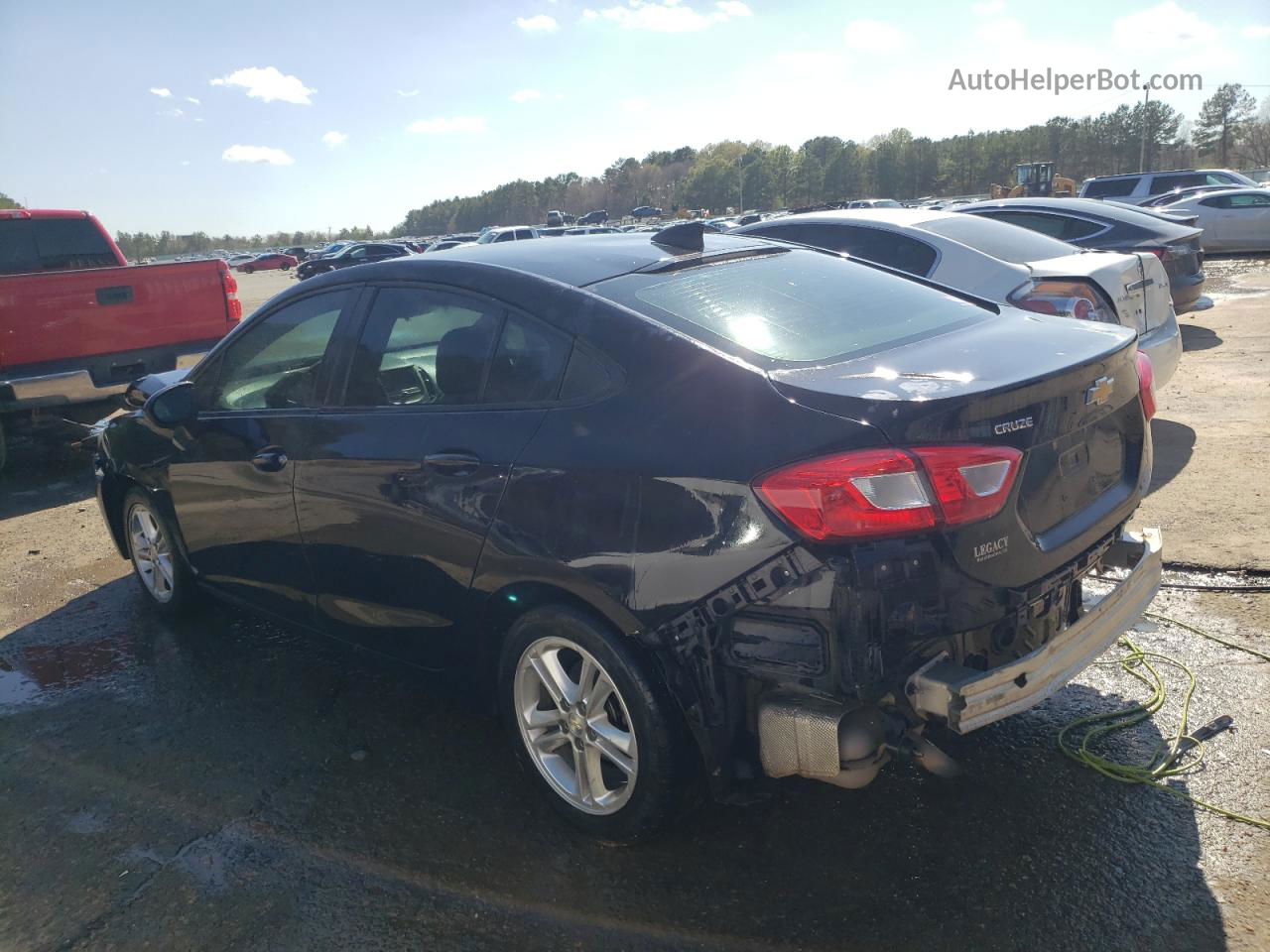 2018 Chevrolet Cruze Ls Black vin: 1G1BC5SM1J7153355