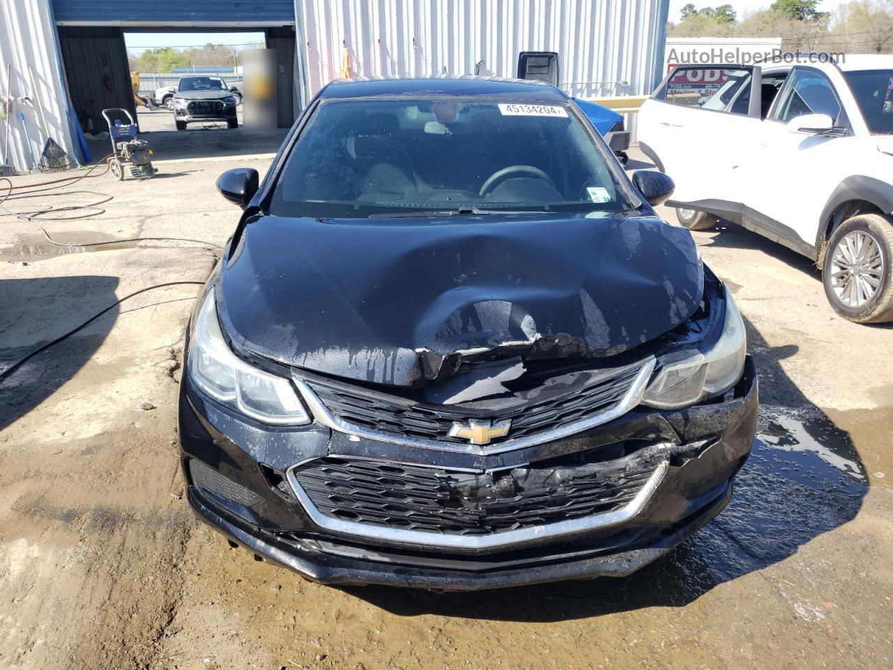 2018 Chevrolet Cruze Ls Black vin: 1G1BC5SM1J7153355