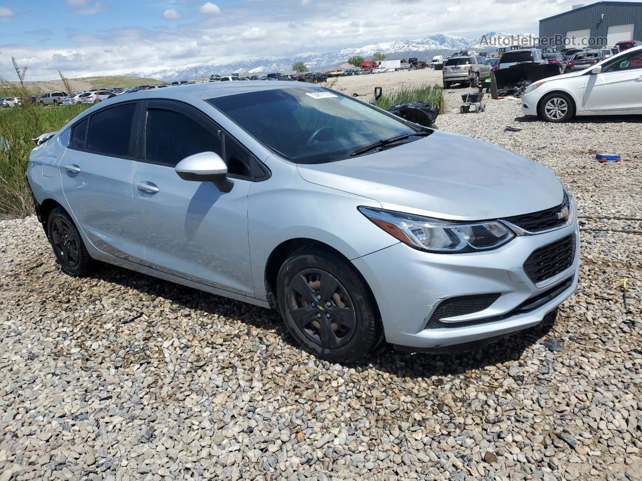 2018 Chevrolet Cruze Ls Blue vin: 1G1BC5SM1J7170995