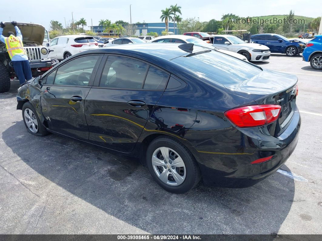 2018 Chevrolet Cruze Ls Auto Black vin: 1G1BC5SM1J7184346