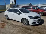 2018 Chevrolet Cruze Ls White vin: 1G1BC5SM1J7201372