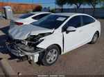 2018 Chevrolet Cruze Ls Auto White vin: 1G1BC5SM1J7206572