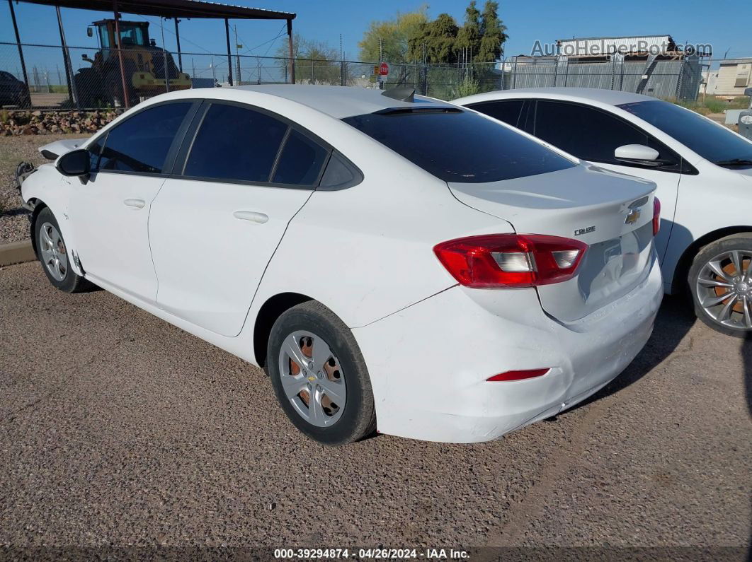 2018 Chevrolet Cruze Ls Auto White vin: 1G1BC5SM1J7206572