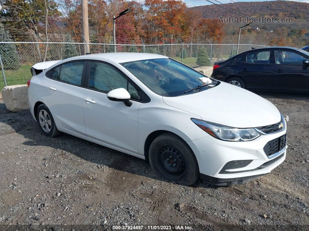 2018 Chevrolet Cruze Ls Auto White vin: 1G1BC5SM1J7218785