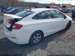 2018 Chevrolet Cruze Ls Auto White vin: 1G1BC5SM1J7218785