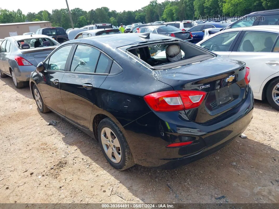 2016 Chevrolet Cruze Ls Auto Black vin: 1G1BC5SM2G7231909