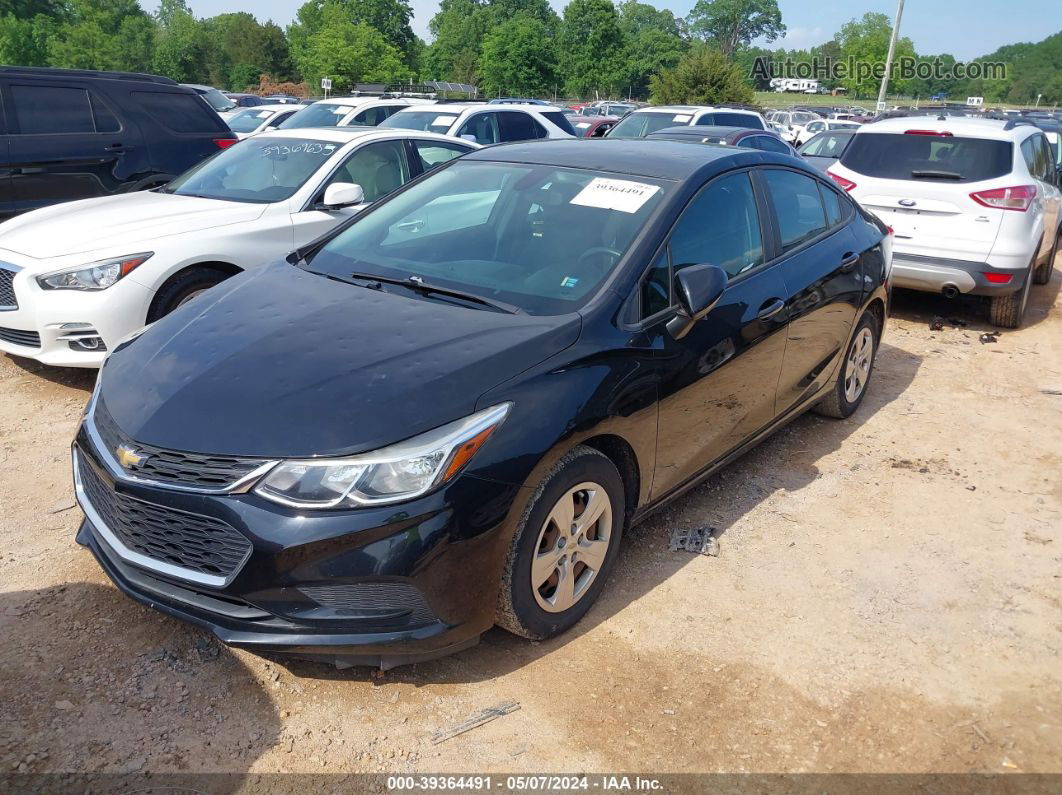 2016 Chevrolet Cruze Ls Auto Black vin: 1G1BC5SM2G7231909