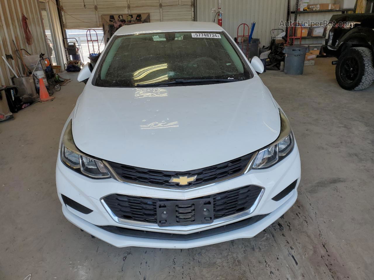 2016 Chevrolet Cruze Ls White vin: 1G1BC5SM2G7245762