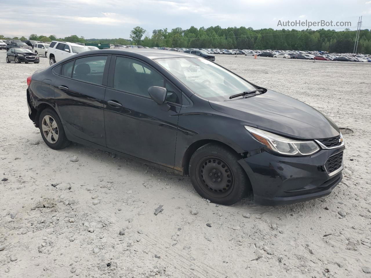 2016 Chevrolet Cruze Ls Black vin: 1G1BC5SM2G7269673