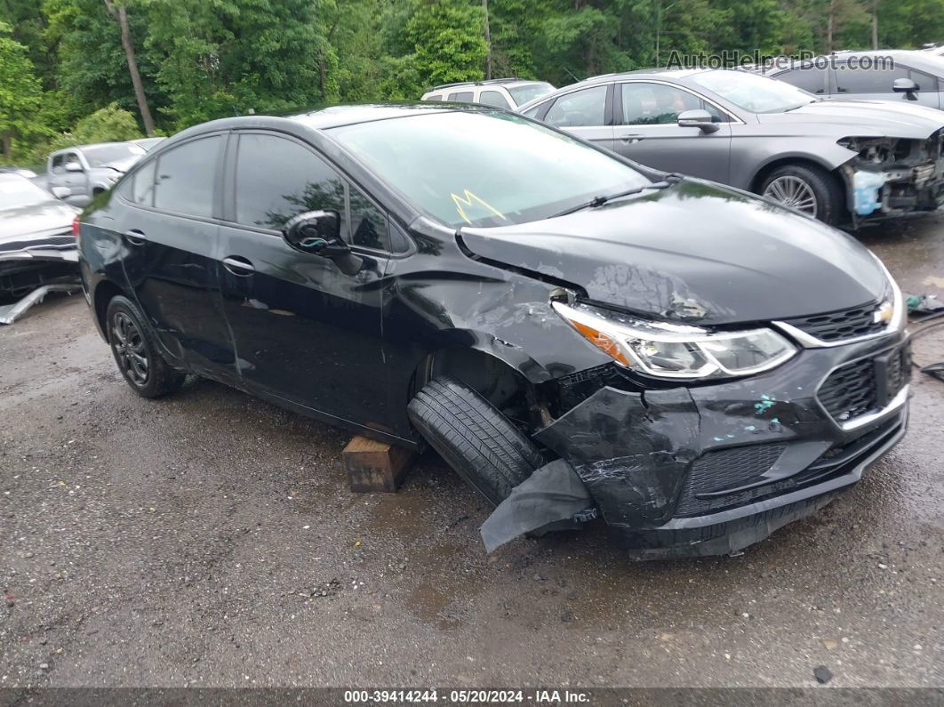 2016 Chevrolet Cruze Ls Auto Black vin: 1G1BC5SM2G7281189