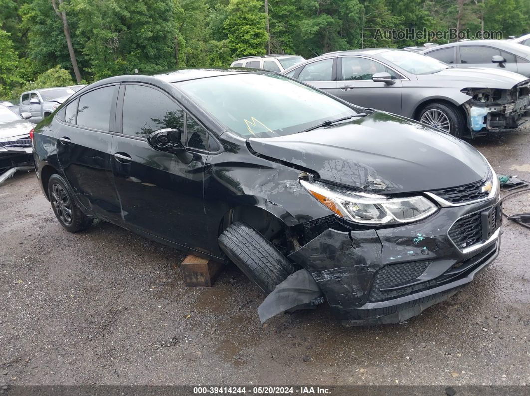 2016 Chevrolet Cruze Ls Auto Black vin: 1G1BC5SM2G7281189