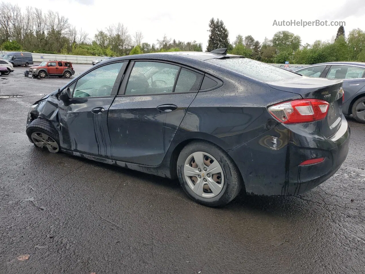 2016 Chevrolet Cruze Ls Black vin: 1G1BC5SM2G7289809