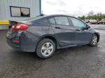 2016 Chevrolet Cruze Ls Black vin: 1G1BC5SM2G7289809