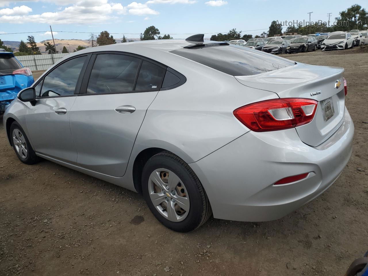 2016 Chevrolet Cruze Ls Silver vin: 1G1BC5SM2G7299627