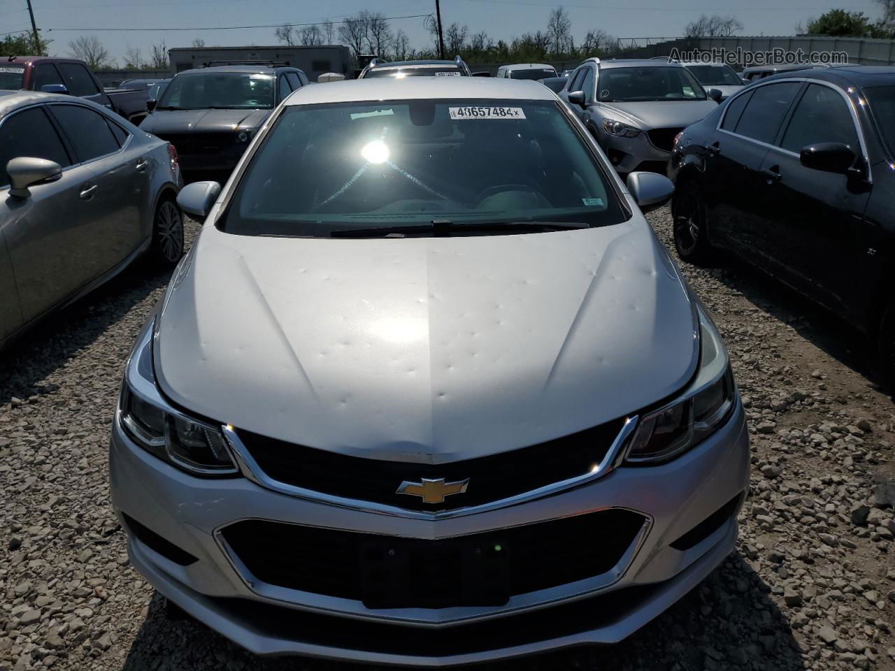 2017 Chevrolet Cruze Ls Silver vin: 1G1BC5SM2H7113277