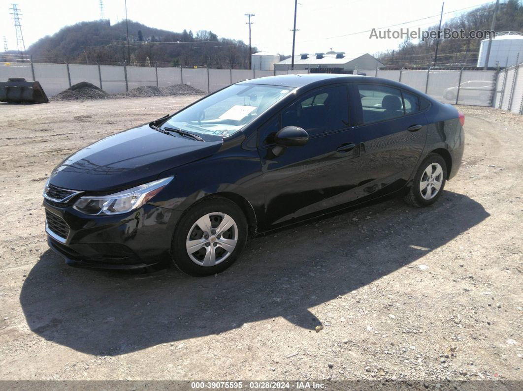 2017 Chevrolet Cruze Ls Auto Black vin: 1G1BC5SM2H7187945