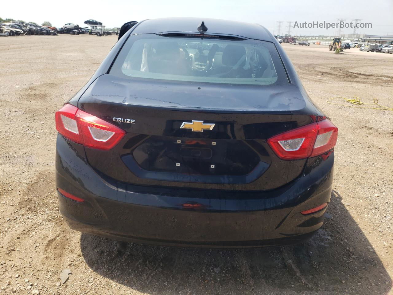 2017 Chevrolet Cruze Ls Black vin: 1G1BC5SM2H7194703