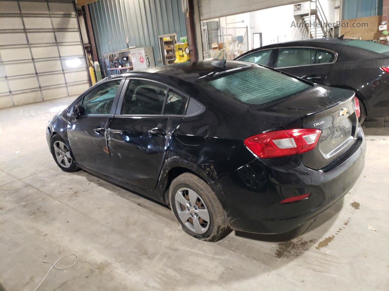 2017 Chevrolet Cruze Ls Black vin: 1G1BC5SM2H7242944