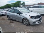 2018 Chevrolet Cruze Ls Auto Gray vin: 1G1BC5SM2J7103418