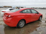 2018 Chevrolet Cruze Ls Red vin: 1G1BC5SM2J7109316