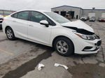 2018 Chevrolet Cruze Ls White vin: 1G1BC5SM2J7177048