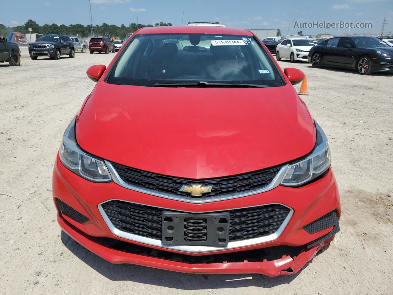 2018 Chevrolet Cruze Ls Красный vin: 1G1BC5SM2J7181147