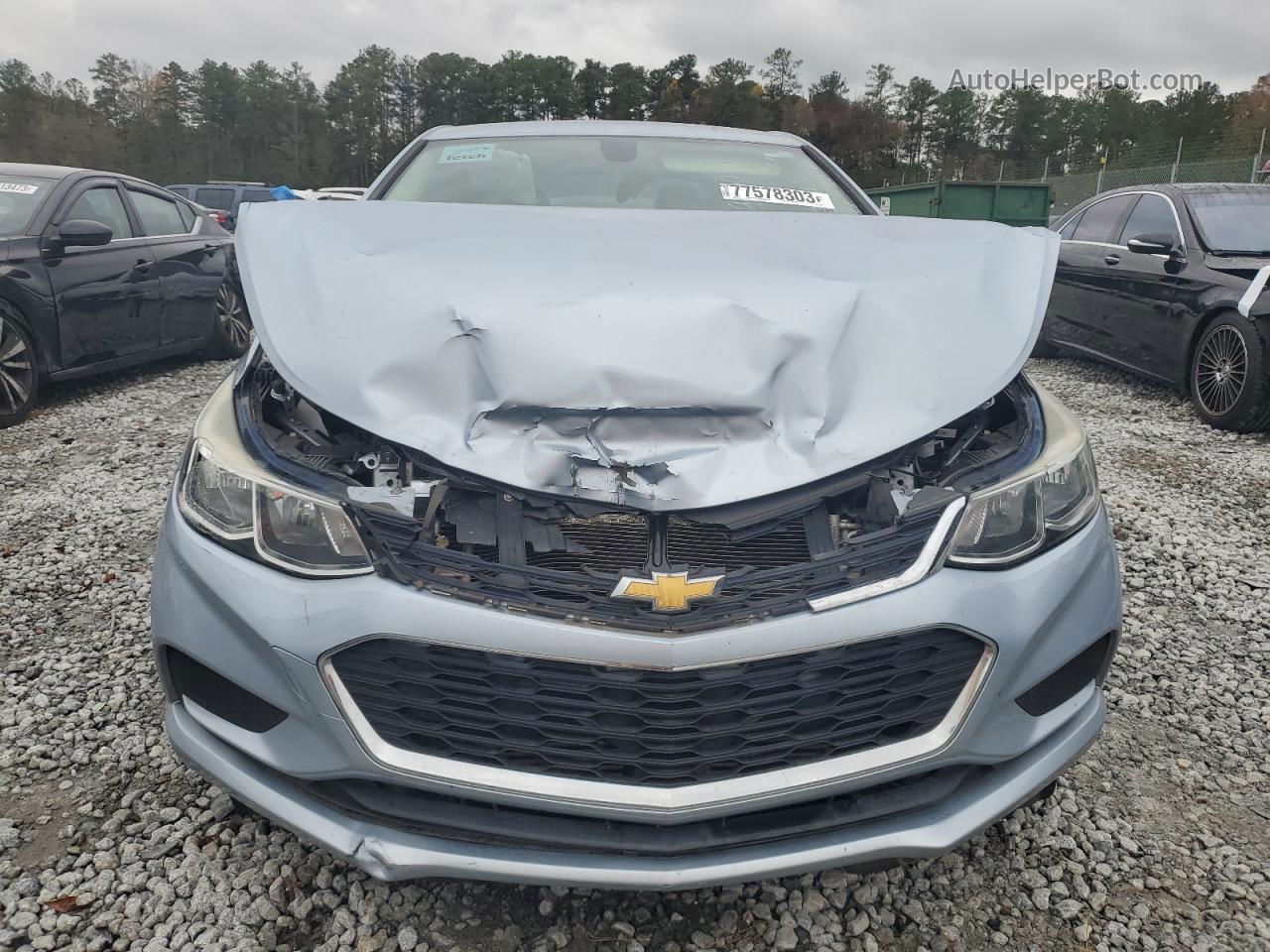 2018 Chevrolet Cruze Ls Синий vin: 1G1BC5SM2J7199230