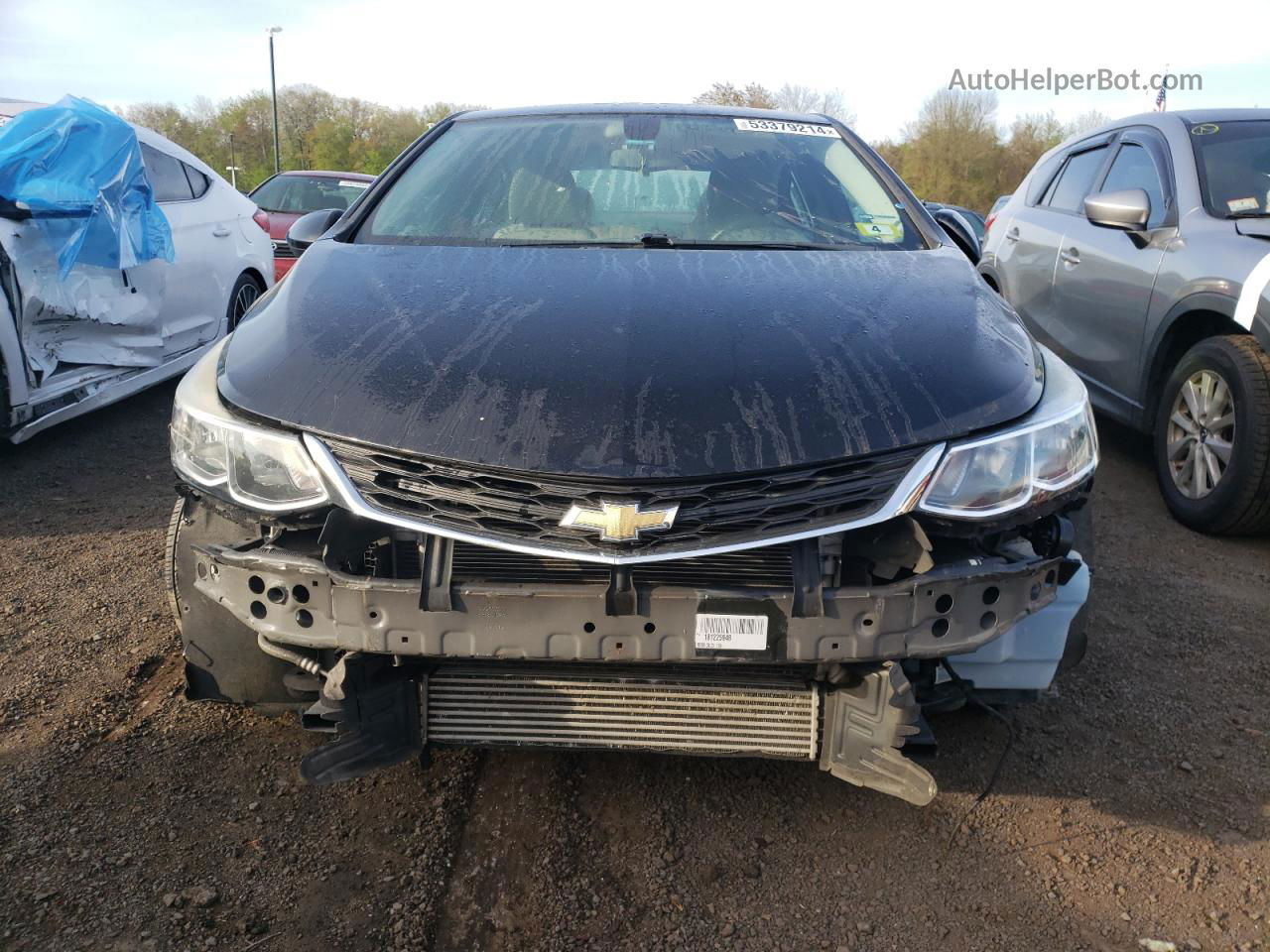 2018 Chevrolet Cruze Ls Black vin: 1G1BC5SM2J7225714