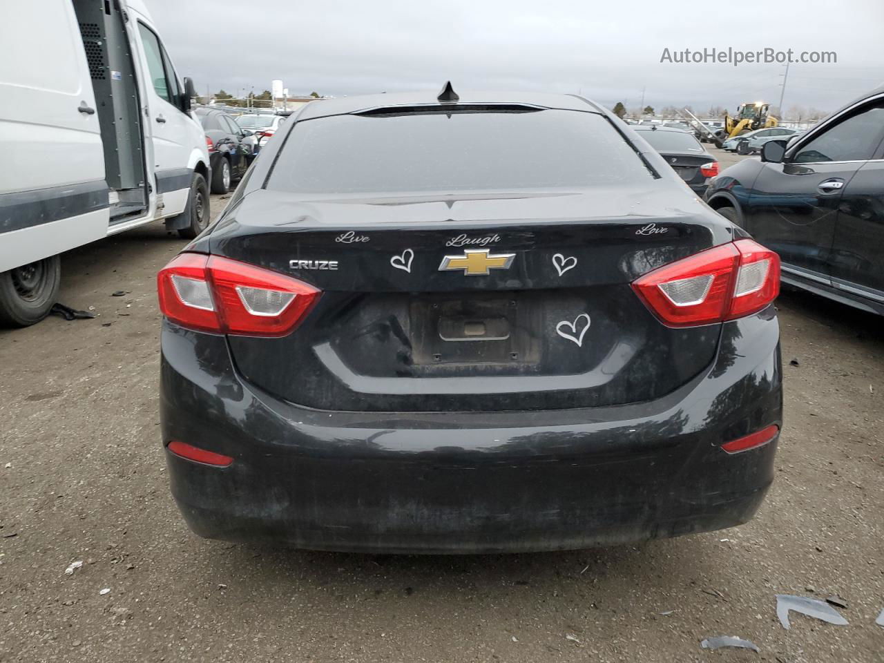 2018 Chevrolet Cruze Ls Black vin: 1G1BC5SM2J7236809