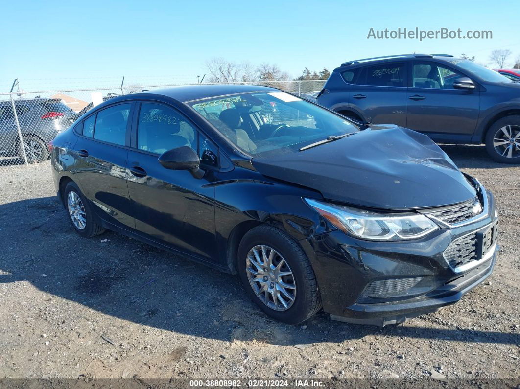 2016 Chevrolet Cruze Ls Auto Black vin: 1G1BC5SM3G7254504