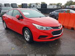 2016 Chevrolet Cruze Ls Auto Red vin: 1G1BC5SM3G7255796