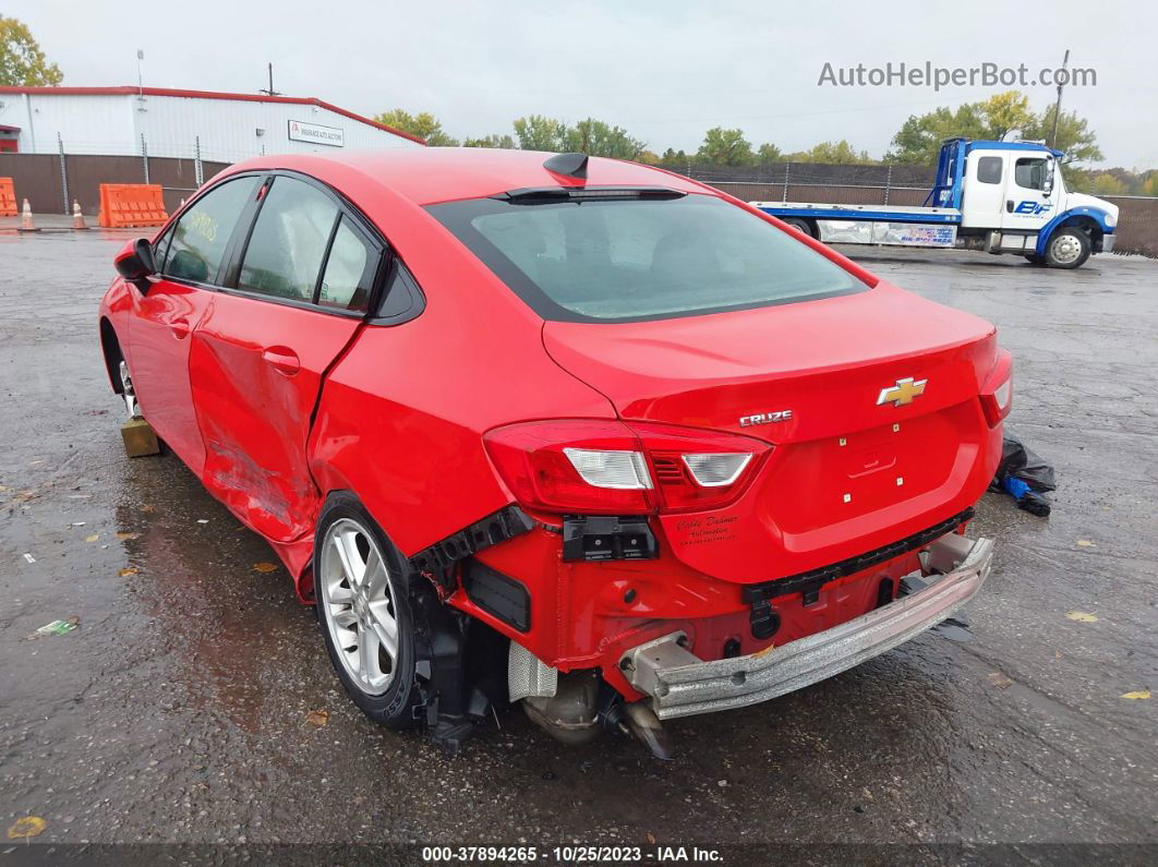 2016 Chevrolet Cruze Ls Auto Red vin: 1G1BC5SM3G7255796